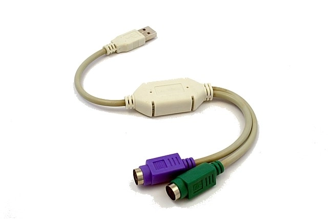 Usb ps/2 átalakító adapter