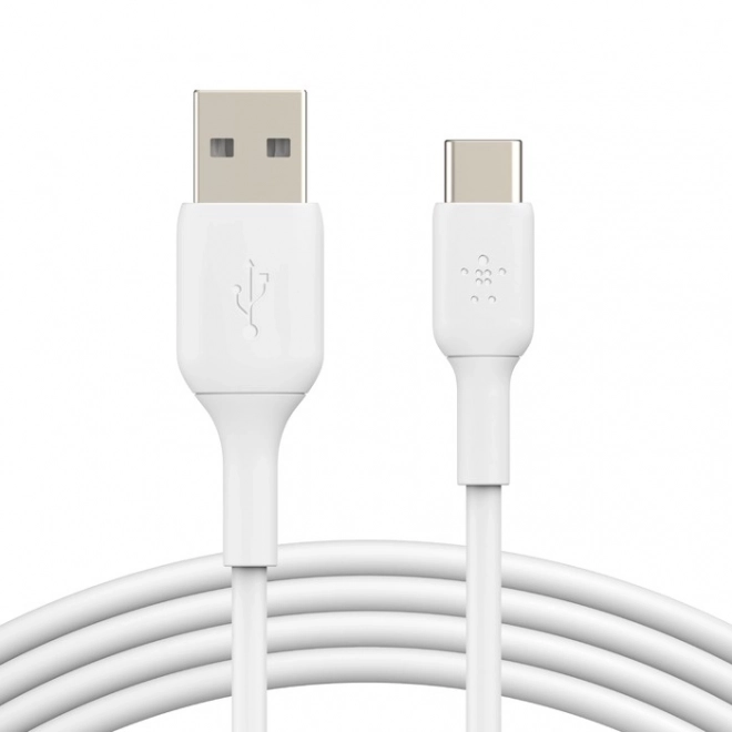 Pvc usb-c kábel usb-a 15 cm fehér