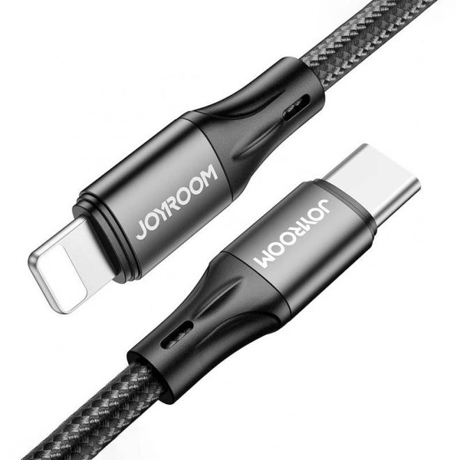 Joyroom gyors töltő USB-C Lightning kábel fekete