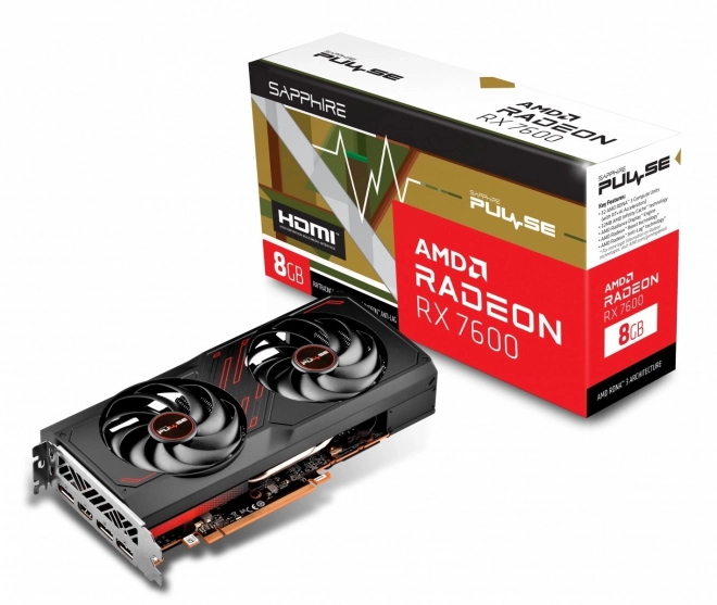 Radeon RX 7600 Gaming OC 8G grafikus kártya