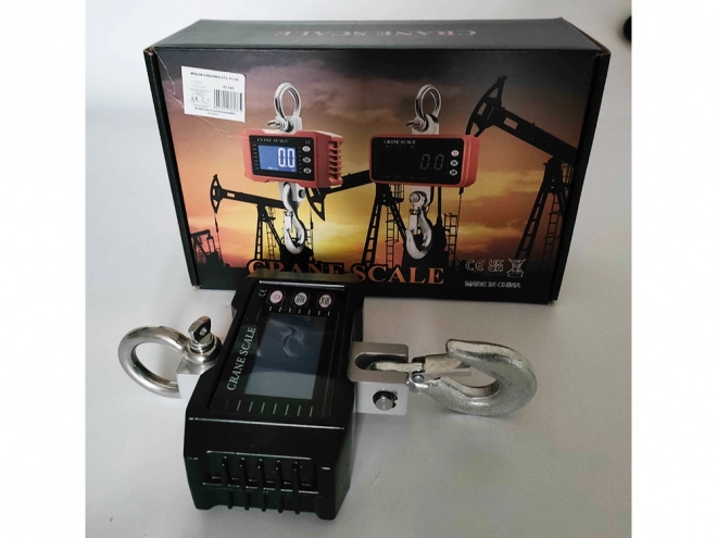 Digitális akasztós mérleg 500 kg LCD kijelzővel