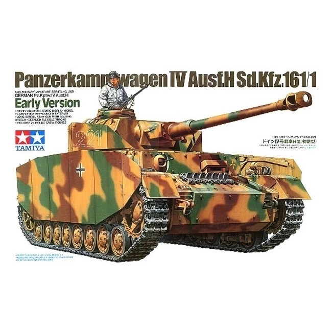 Panzer IV korai változat modell készlet