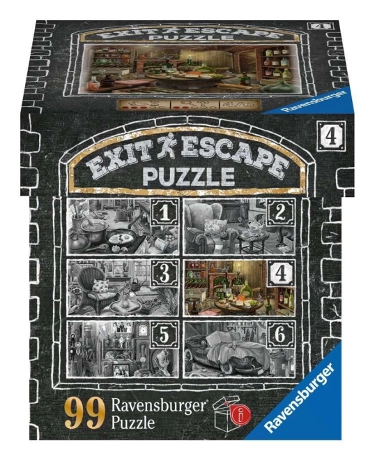 Ravensburger exit puzzle - Szellemkastély: Borospince
