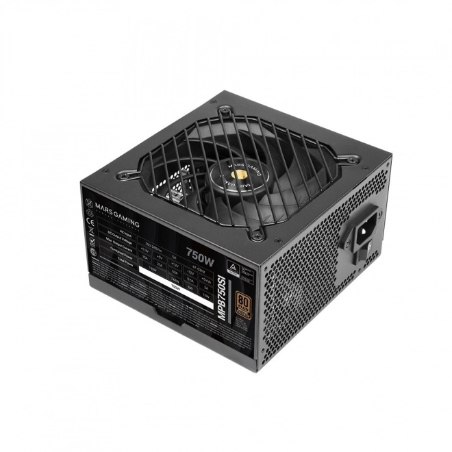 Csendes teljesítményű 750W tápegység