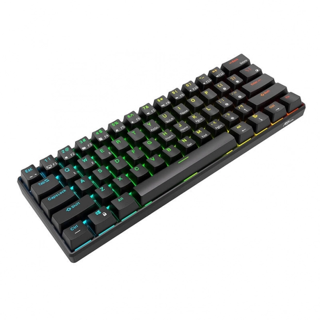 Royal Kludge RK61 RGB mechanikus billentyűzet piros kapcsolókkal