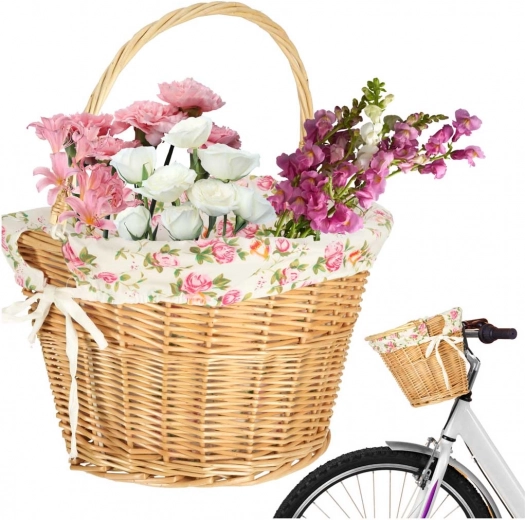 Virágmintás textilbetét