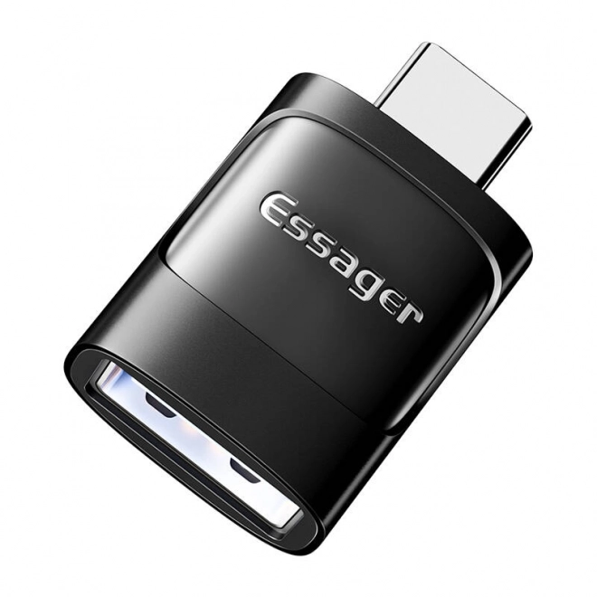 Otg adapter usb 3.0 n usb-c essager fekete