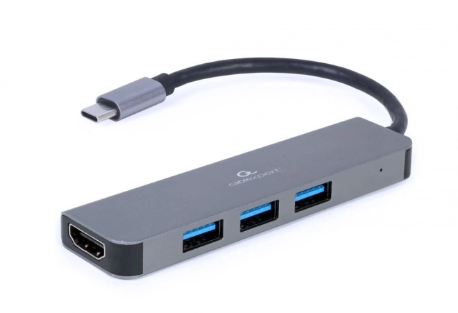 Usb-c Hdmi hub 3xUSB 3.0 csatlakozó