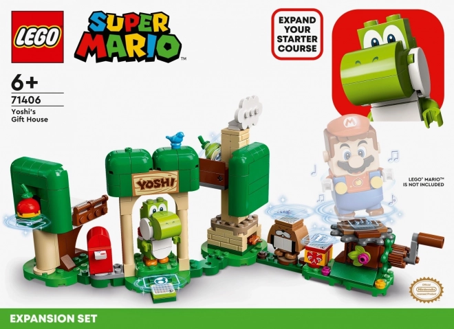 Lego Super Mario Yoshi ajándékháza készlet