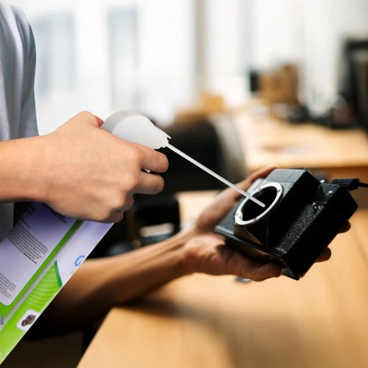 Kíméletes az érzékeny optikához és elektronikához