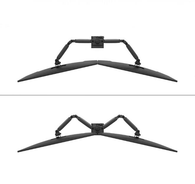 Neomounts duplamonitor kar DS60 NERO