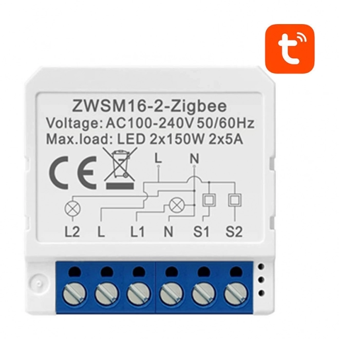 Intelligens ZigBee világításkapcsoló