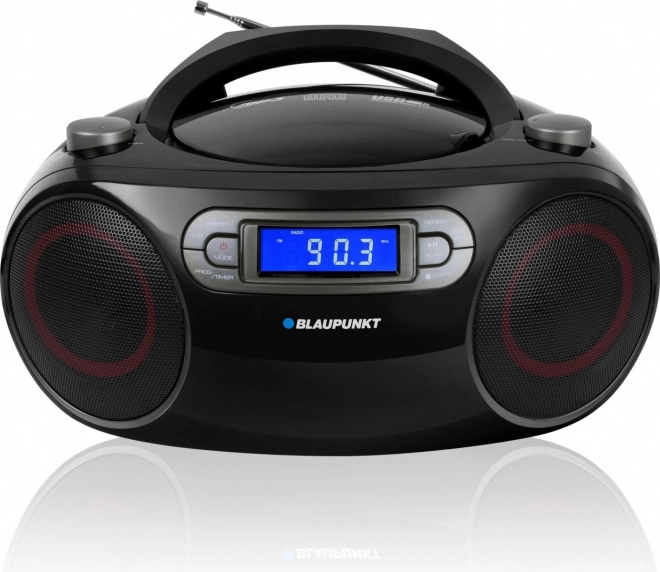 Blaupunkt hordozható boombox FM/CD/MP3/USB/AUX óra és ébresztő funkcióval