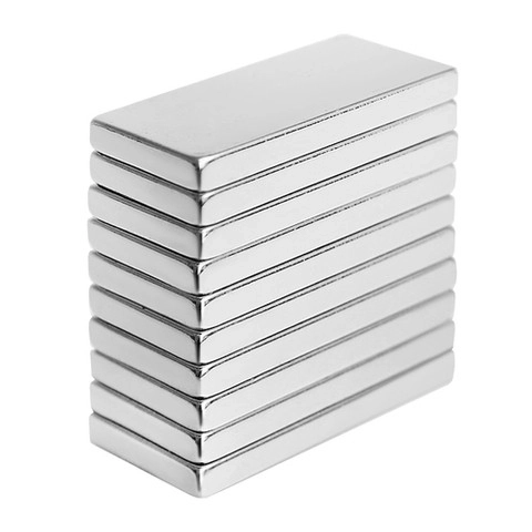 Neodímium mágnes készlet - 10 darab – 1 x 0,5 x 0,1 cm