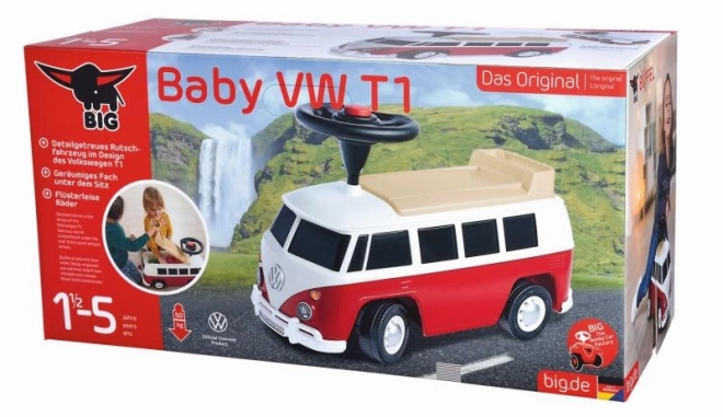 Odstrkálós kisautó Baby VW T1