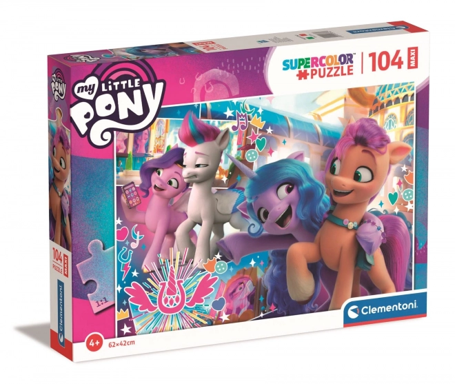 CLEMENTONI puzzle My Little Pony maxi 104 darabos