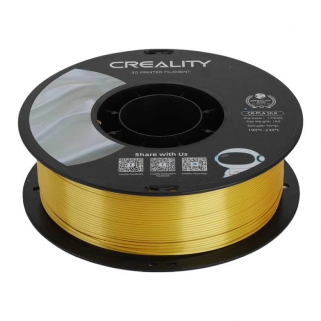 Arany Creality CR-Silk PLA nyomtatószál
