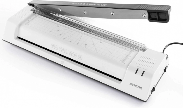 Beépített gilotina a precíz vágásokhoz