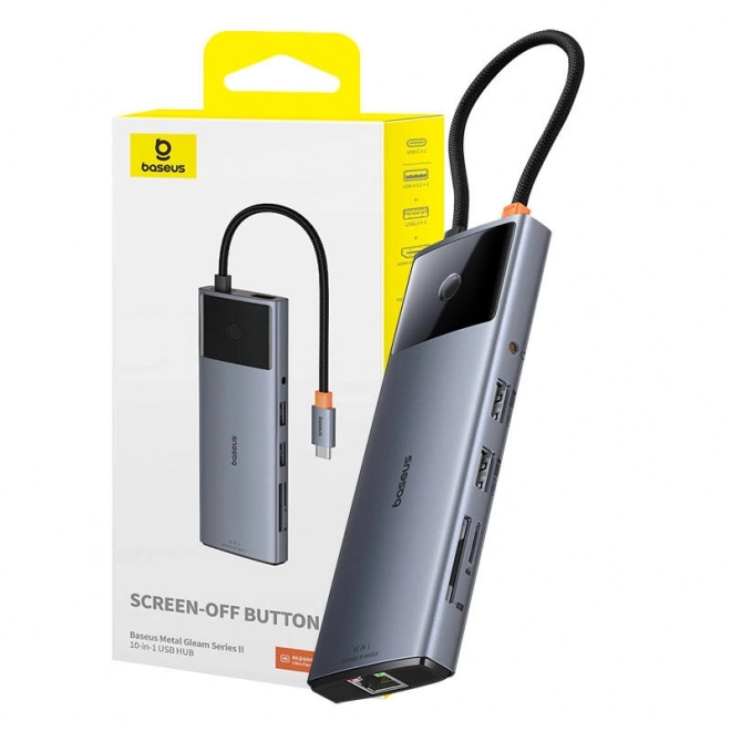 USB-C hub Baseus Metal Gleam II Series