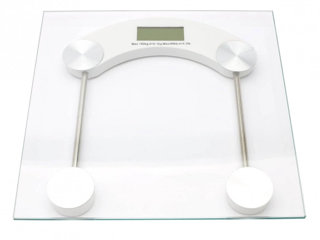 Üveg elektronikus fürdőszobai mérleg 180 kg-ig
