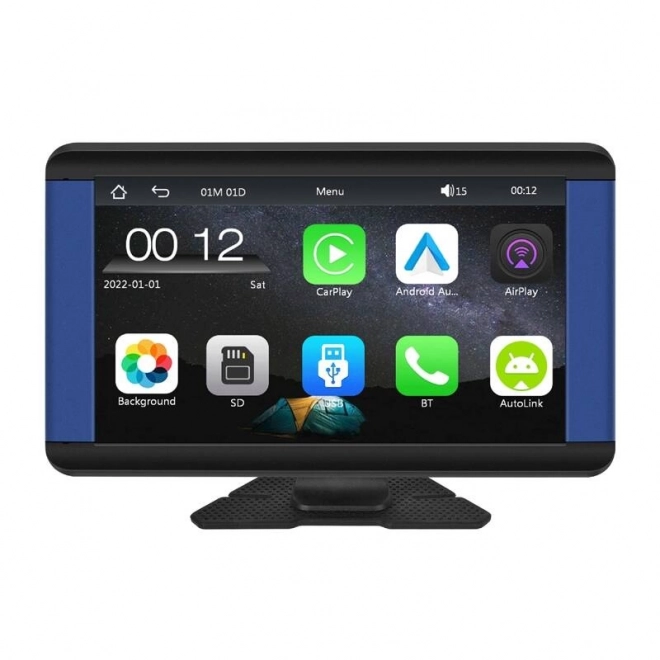 7 hüvelykes autós monitor Carplay és Android Auto támogatással