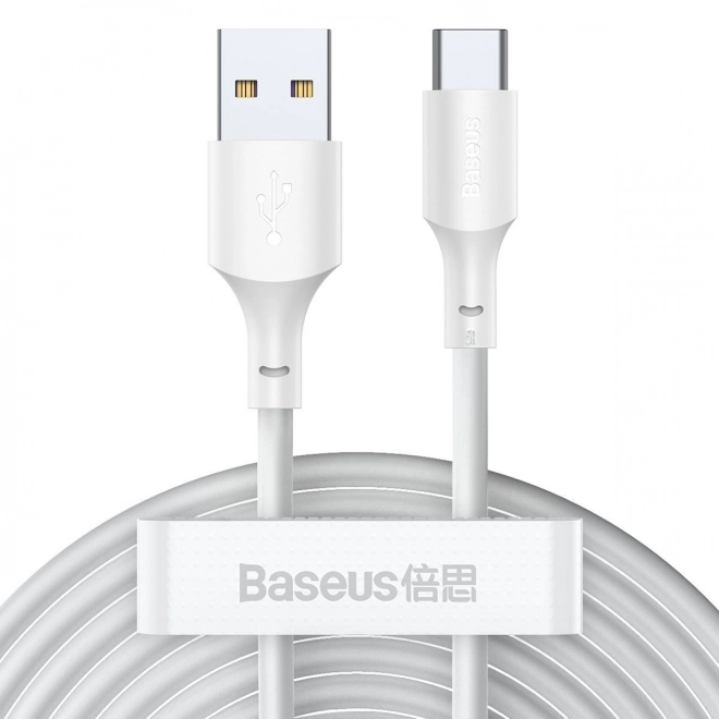 Baseus white usb-c adatkábel készlet