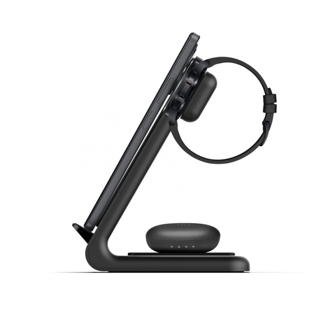 Powerspot 3 az 1-ben vezeték nélküli töltő iPhone, Samsung és Android készülékekhez, Galaxy Watch és TWS fülhallgatókhoz