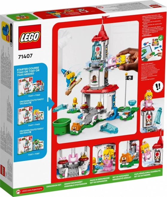 LEGO Super Mario Macskás Peach és Jégtorony bővítő készlet
