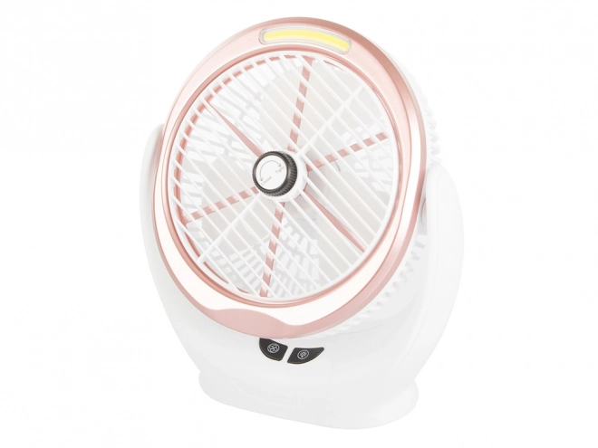 Akkumulátoros LED asztali ventilátor