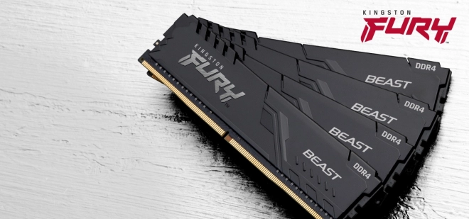 Kingston Fury Beast DDR4 memória 32GB 3200MHz CL16