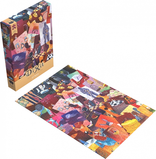 Puzzle Dixit: Piros MishMash 1000 darabos