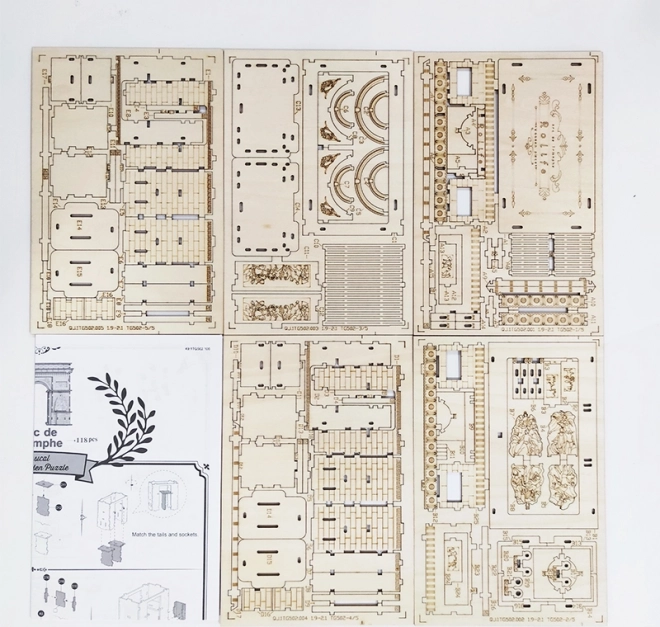 RoboTime fa 3D puzzle Diadalív