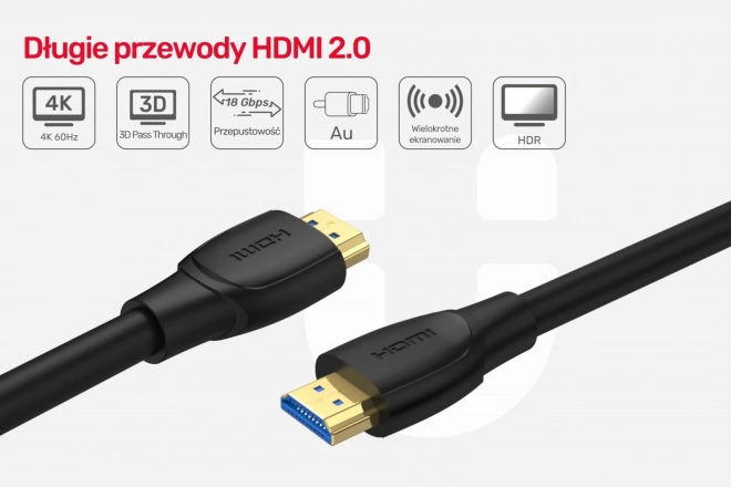 Hdmi High Speed 2.0 kábel 4K 7m