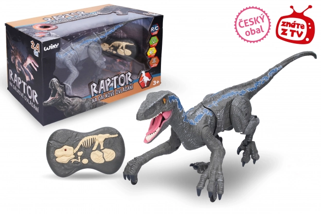 Távirányítós Raptor Szürke 45 cm