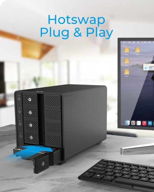 Házzal 5x 3,5" HDD SATA