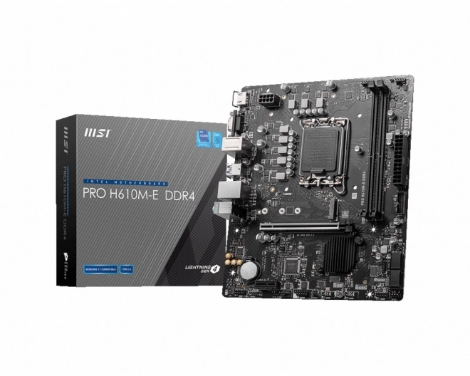 PRO H610M-E s1700 DDR4 HDMI M.2 mATX alaplap