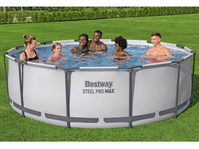 Stabil kerti medence, Bestway vázszerkezettel, átmérője 366 cm