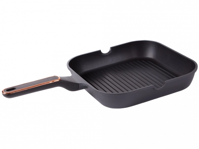 KingStyle grill serpenyő 28 cm, tapadásmentes bevonattal