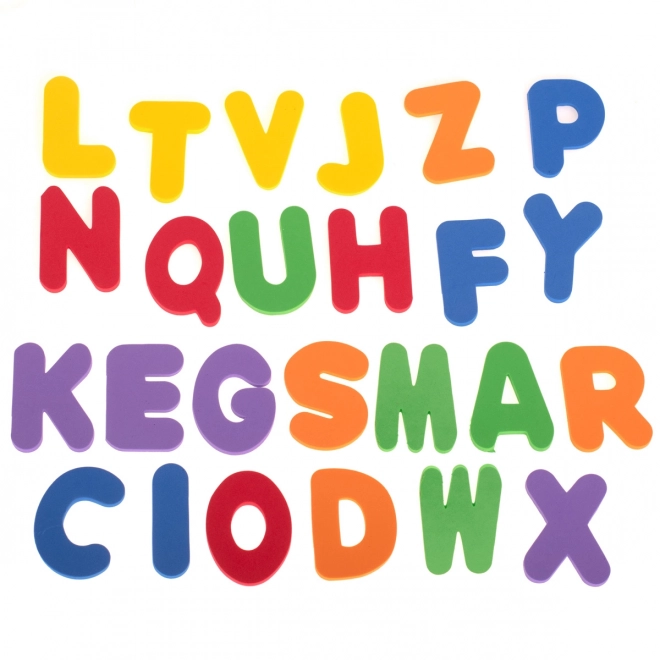 Hab betűk és számok vízbe