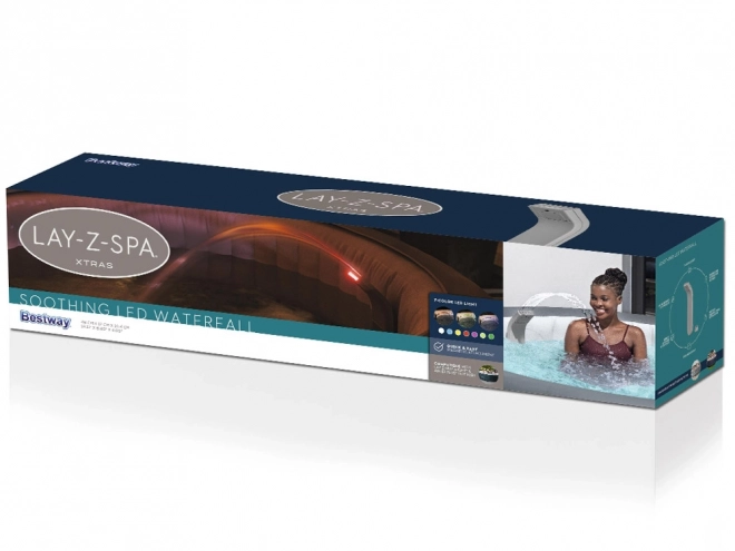 Bestway spa LED szökőkút