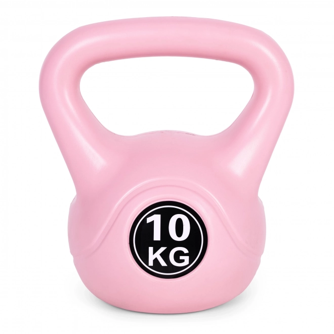 Rózsaszín 10 kg-os kettlebell ModernHome