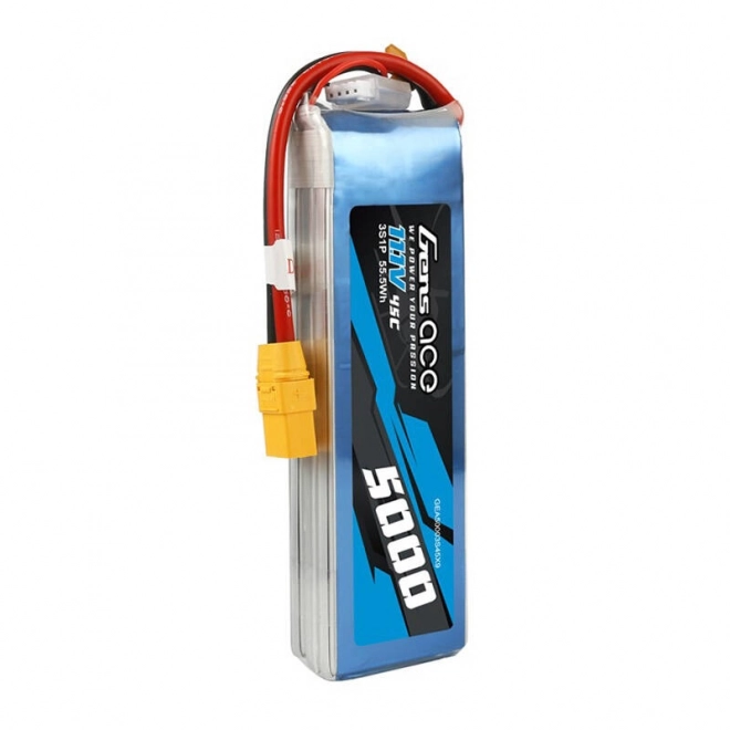 Gens ace 5000mah 11.1v 45c lipo akkumulátor xt90 csatlakozóval