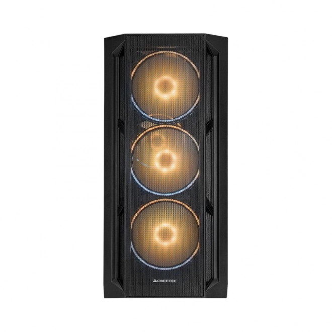 Apex lumo játékszámítógép ház 4 ARGB ventilátorral