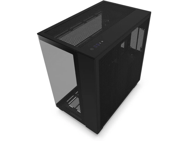 NZXT H9 Flow fekete számítógépház ablakos kivitelben