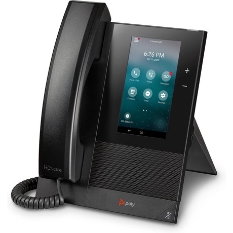 Multimédiás üzleti telefon Poly CCX 400 Open SIP és PoE támogatással