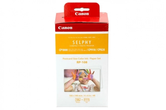 Canon RP-108 szett színes tintával és papírral, 108 lap