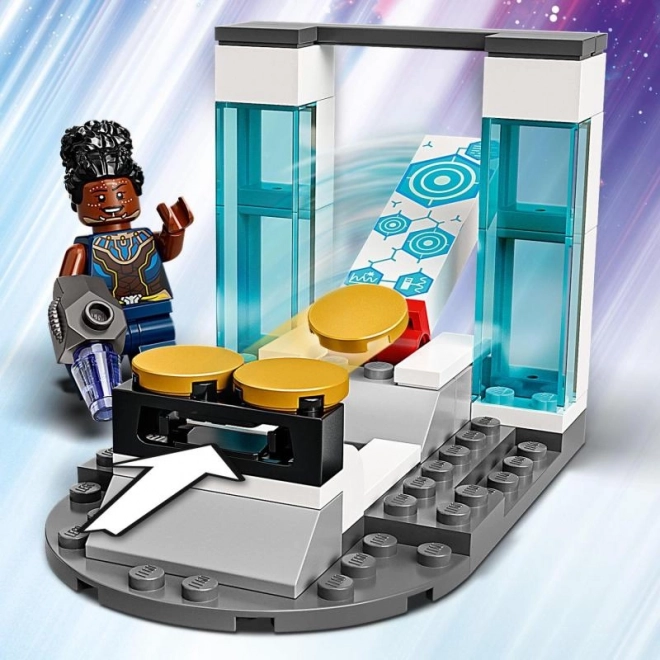 Shuri laboratóriuma LEGO készlet