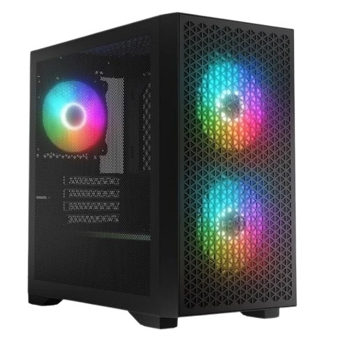 Prémium gaming számítógépház ARGB világítással
