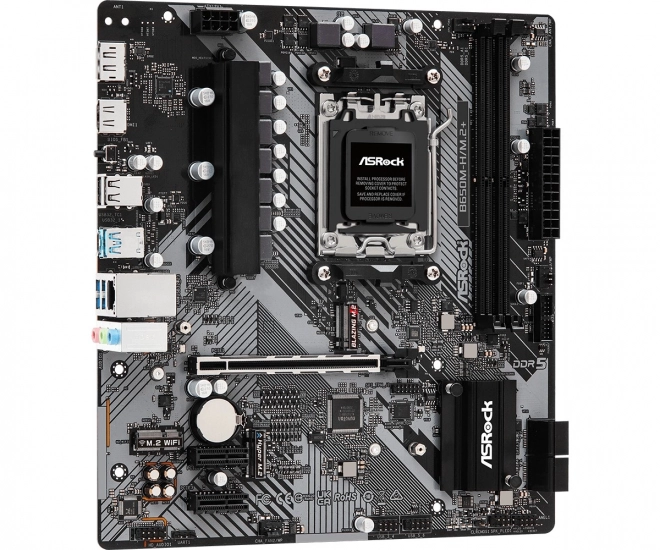 MicroATX alaplap HDMI/DP és DDR5 RAM támogatással