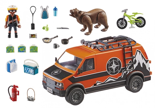 Playmobil Off-Road Akció Expedíciós Furgon Készlet
